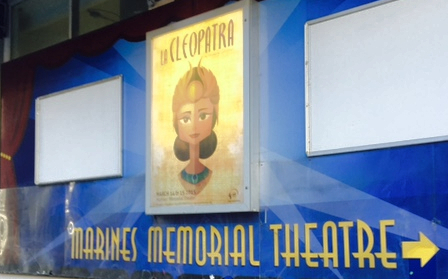 foto Ars Minerva: ingresso Marines' Memorial Theatre di San Francisco