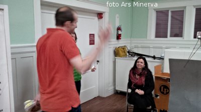 foto Ars Minerva: rehearsals at Marines' Memorial Theatre di San Francisco